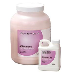 buy Millennium Acrylic - Light Veined Powder 5 Lb. & Liquid 1 Qt., Heat Cure for only 113.85 online cheap