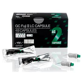 buy GC Fuji II LC A2 Capsules 48/Pk. Light-Cure Resin Reinforced Glass Ionomer for only 149 online cheap