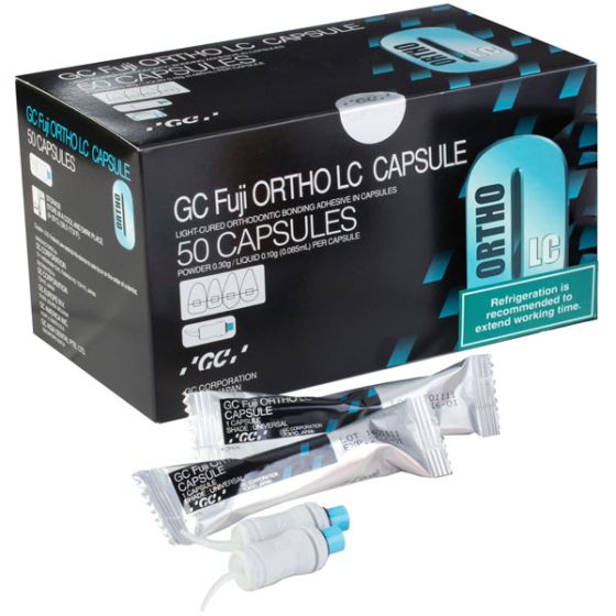 buy GC Fuji Ortho LC 50-Capsule Package. Light-Cure Resin Reinforced Glass Ionomer for only 204.46 online cheap