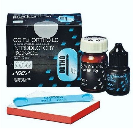 buy GC Fuji Ortho LC Introductory Package: 15 Gm. Powder, 6.8 mL Liquid, Scoop for only 133.46 online cheap
