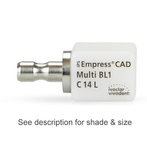 buy IPS Empress CAD CEREC / inLab Multi Blocks, Shade A3.5 Size C14L, 5/pk for only 108.91 online cheap