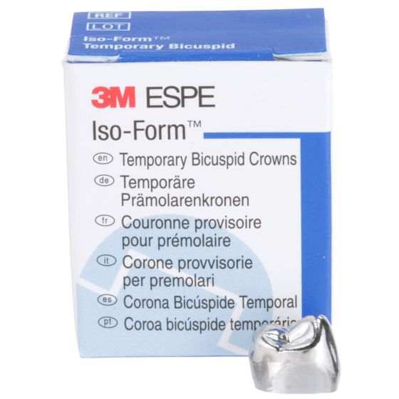 buy 3M Iso-Form #L-41 Lower Left 1st Bicuspid Tin-Silver Alloy Temporary for only 21 online cheap