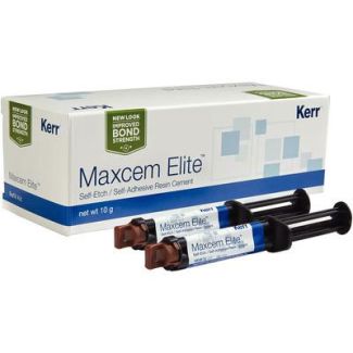 Maxcem Elite White Refill - Self-Etch, Self-Adhesive Resin Cement for Indirect