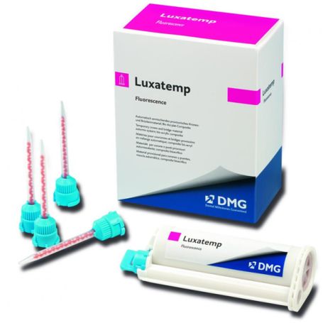 purchase cheap Luxatemp Fluorescence A1, 1 - 76 Gm. Cartridge and 15 Automix Tips. Temporary on dental online shop