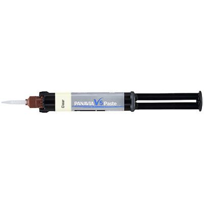 purchase cheap Panavia V5 Universal Resin Cement Paste - CLEAR shade: 4.6 mL Syringe and 20 on dental online shop