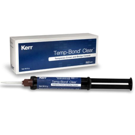 purchase cheap TempBond Clear with Triclosan Automix Syringe: 1 - 6 Gm. Syringe and 10 Mixing on dental online shop